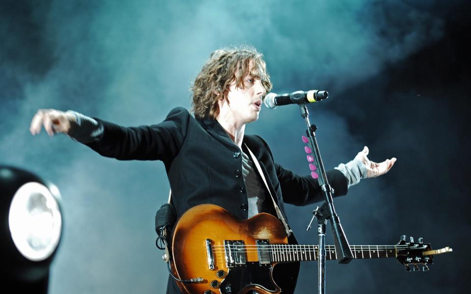 Successful with edge: Johnny Borrell performing with Razorlight at Carling Weekend in 2007 - John Taylor