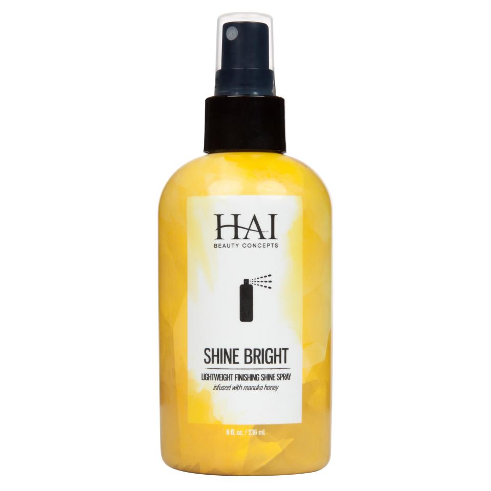 Hai Beauty Concepts Shine Bright Lightweight Finishing Shine Spray Infused With Manuka Honey