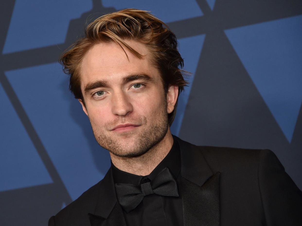 Pattinson will play Batman in the 2021 film: AFP via Getty Images