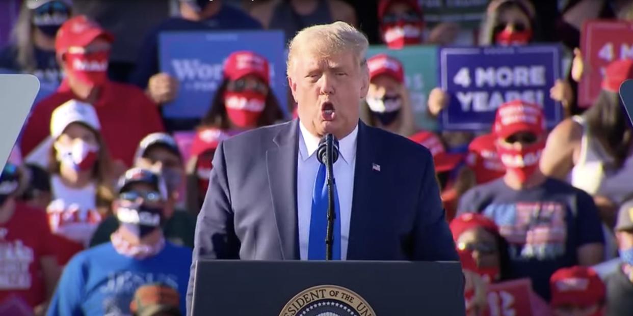 Trump Nevada rally listen to the scientists