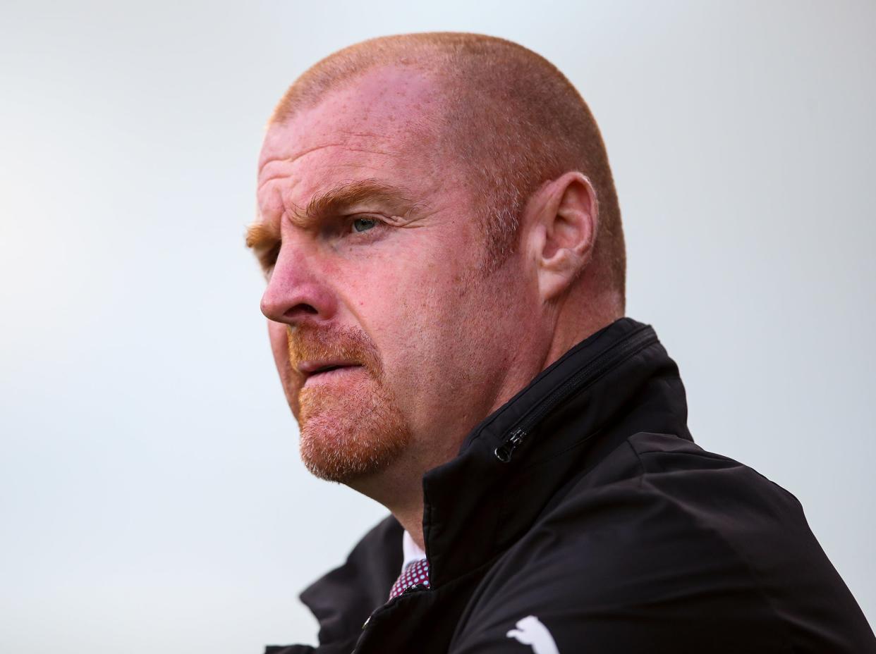 Sean Dyche isn't too impressed with the surface: Getty