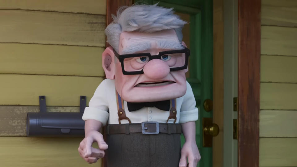 Carl in Pixar's Dug Days short film.