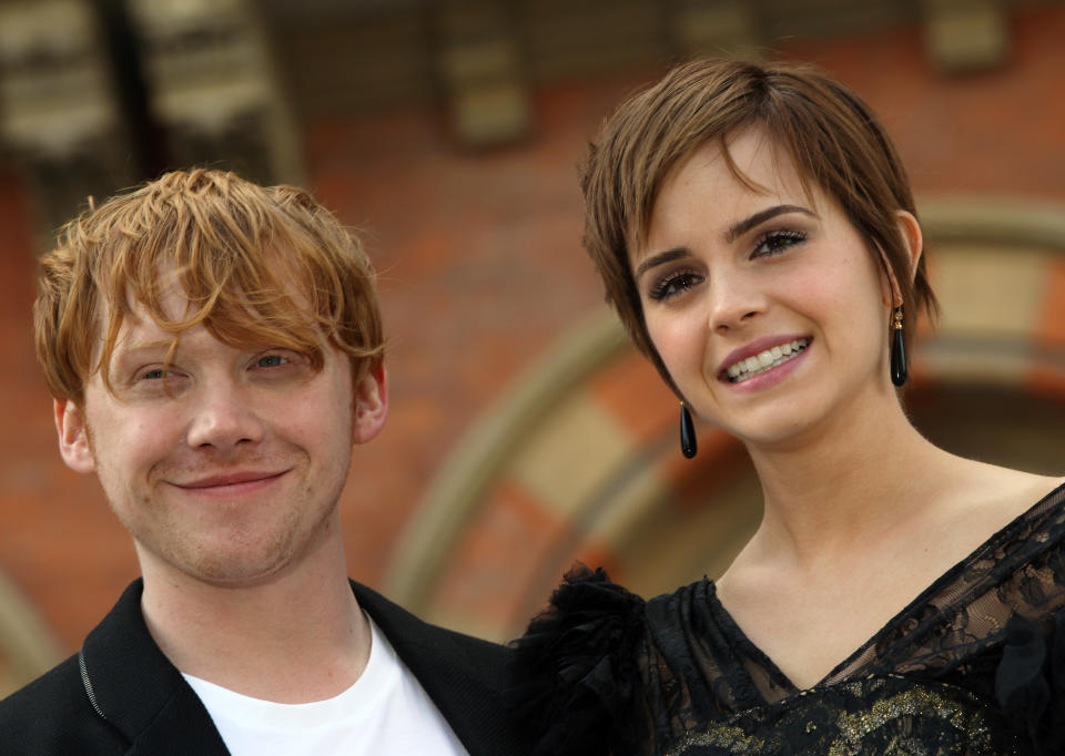 Rupert Grint y Emma Watson