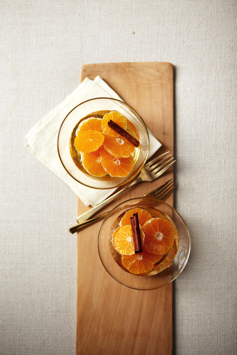 Clementines in Cinnamon Syrup