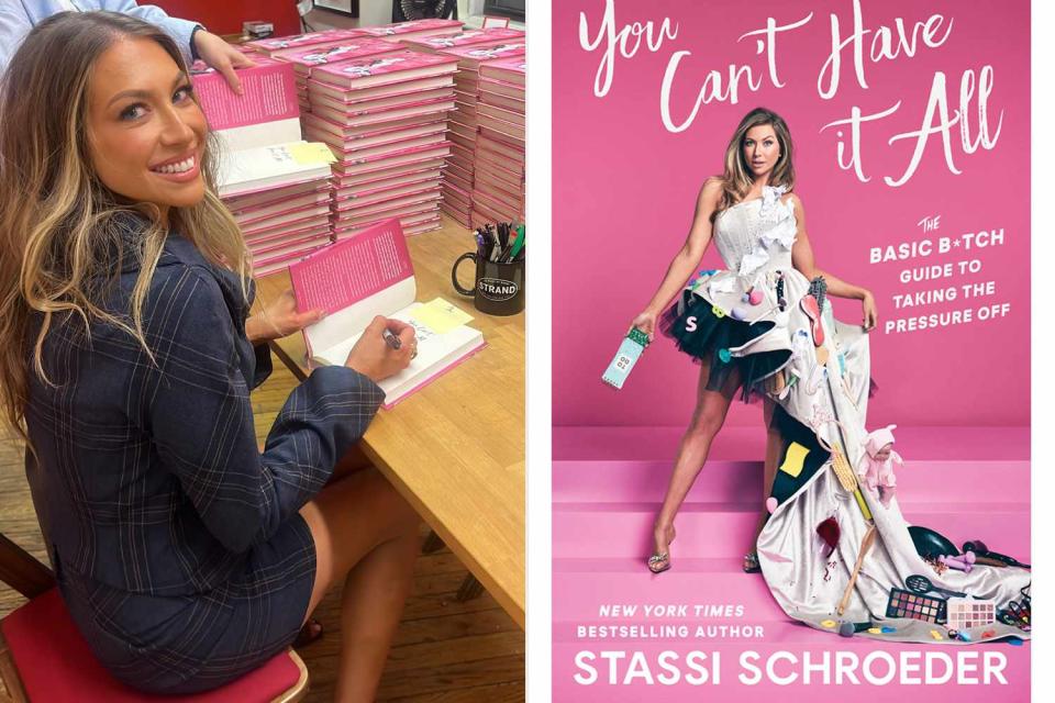 <p>courtesy of Stassi</p> Stassi Schroeder during her book tour for 