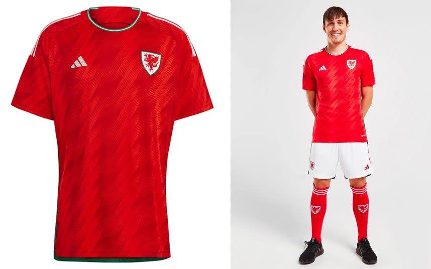 Wales World Cup 2022 home kit - ADIDAS