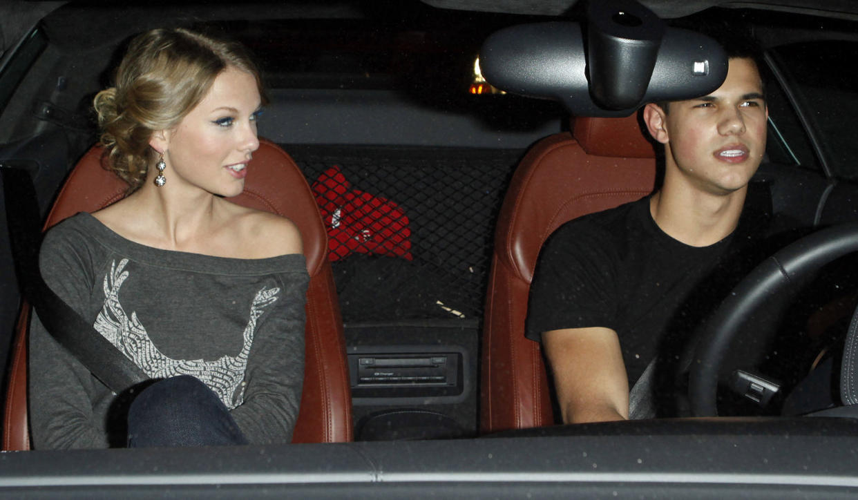 Taylor Swift and Taylor Lautner (Jean Baptiste Lacroix / WireImage)