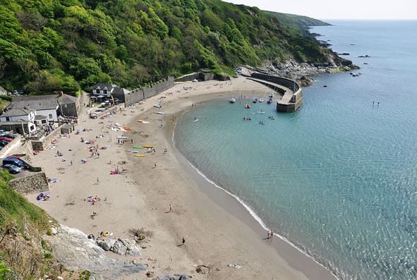 Spare £250k? Buy your own beach in Cornwall