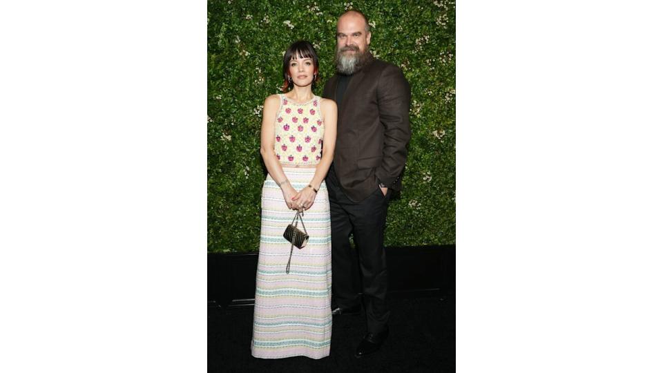 Lily Allen and husband David Harbour at Chanel Tribeca Festival Artists Dinner 