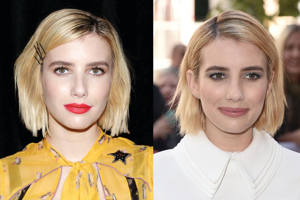 Emma Roberts has been having a lot of fun with her new blond hair lately. (Photo: Getty Images)