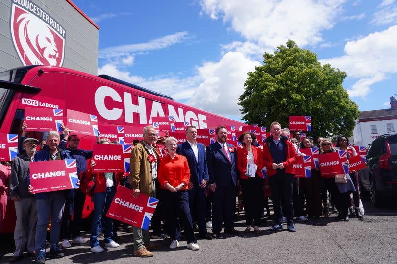 Labour's candidate for Gloucester Alex McIntyre believes his party will deliver change, stop the chaos and rebuild the country after 14 years of Tory rule