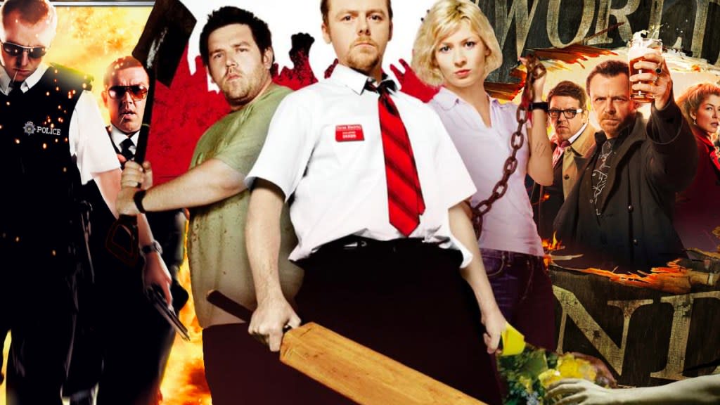 Edgar Wright Simon Pegg Cornetto Trilogy