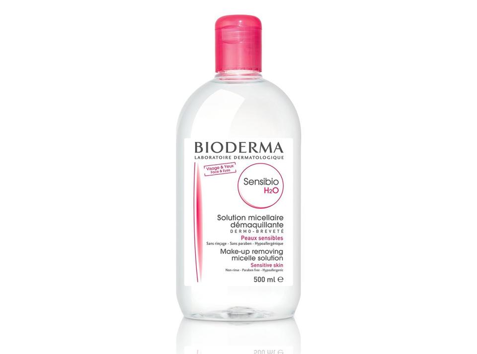 Bioderma Sensibio H2O Micellar Water, Cleansing and Make-Up Removing Solution, $9