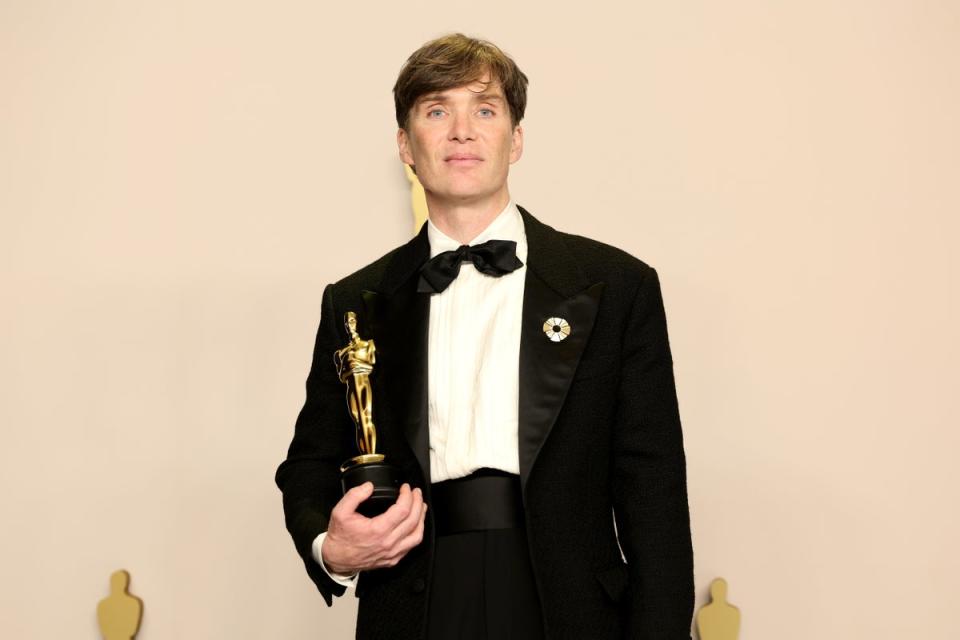 Cillian Murphy featured on the list (Getty Images)