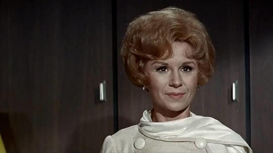 Barbara Stuart as Mrs. Thompson in Bachelor Party