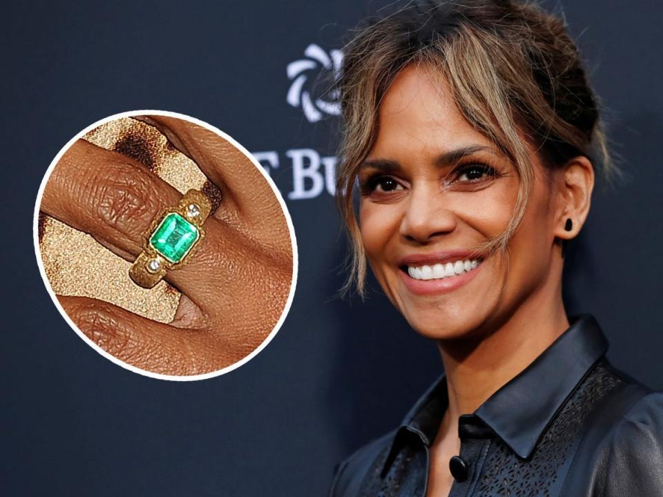 halle berry engagement ring