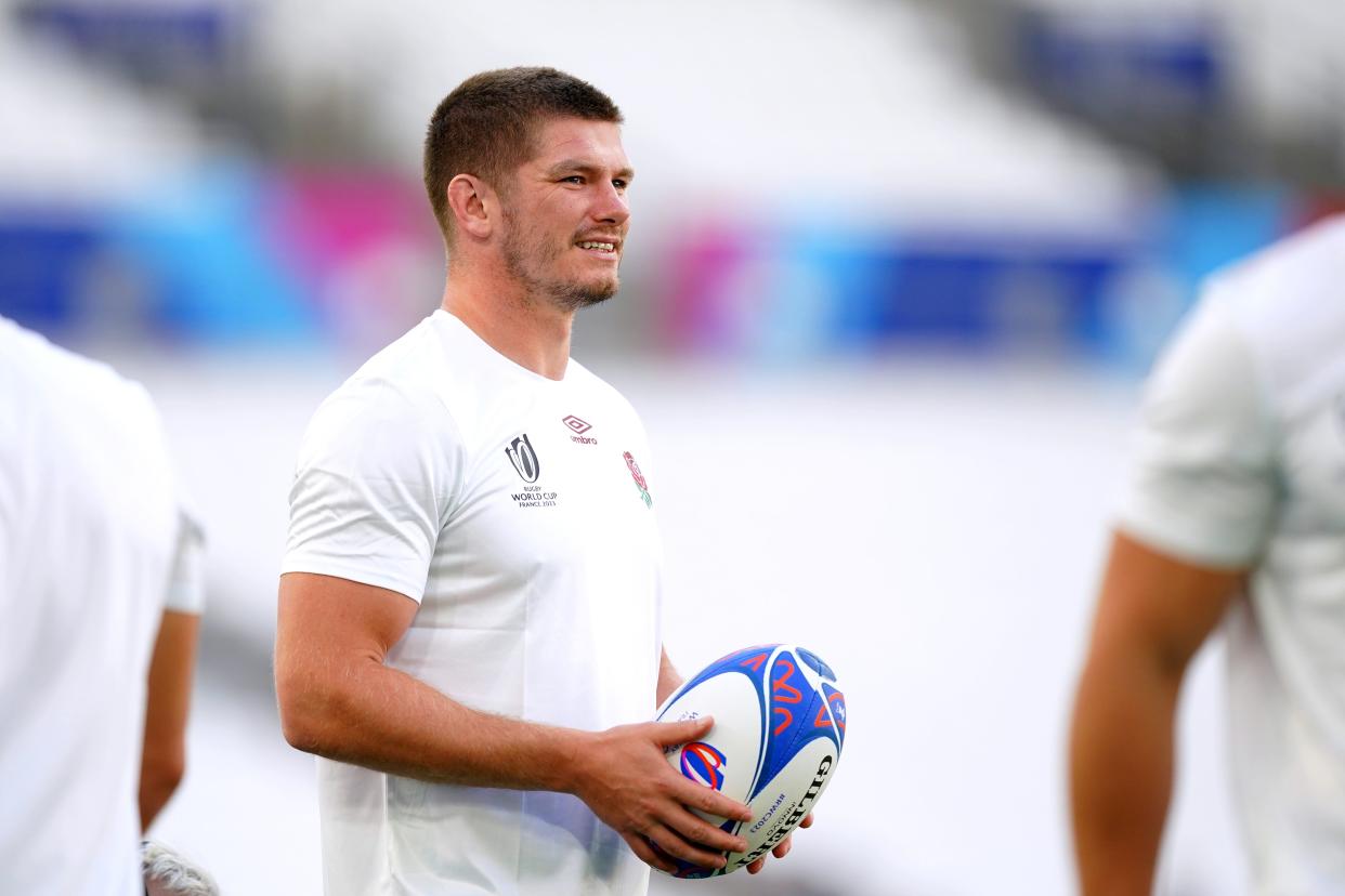 Owen Farrell is back on England duty for the clash with Chile (Mike Egerton/PA) (PA Wire)