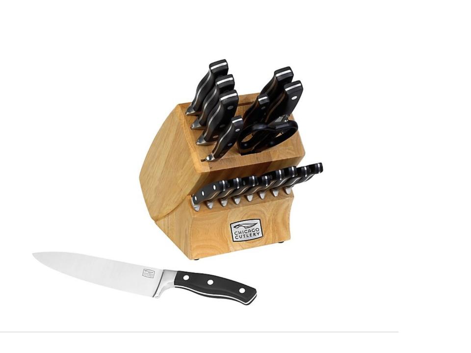 Chicago Cutlery Insignia II 18-Piece Knife Block Set