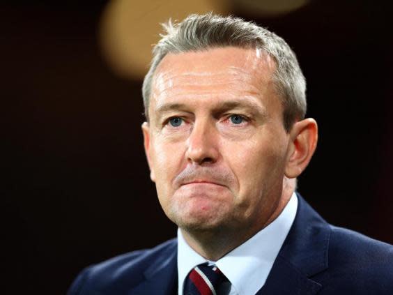 Aidy Boothroyd is happy with the mix of experienced and new players he has (Getty)