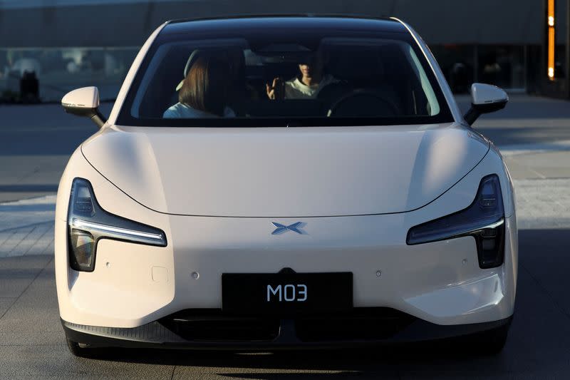 XPeng launches MONA M03 EV in Beijing