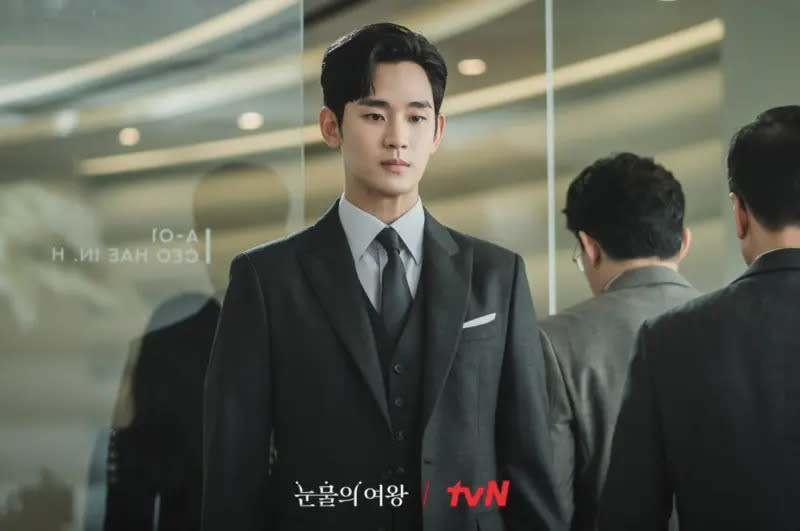 ▲劇中，金秀賢跟金智媛把握3個月的時間重頭來過。（圖／tvn《淚之女王》官網）