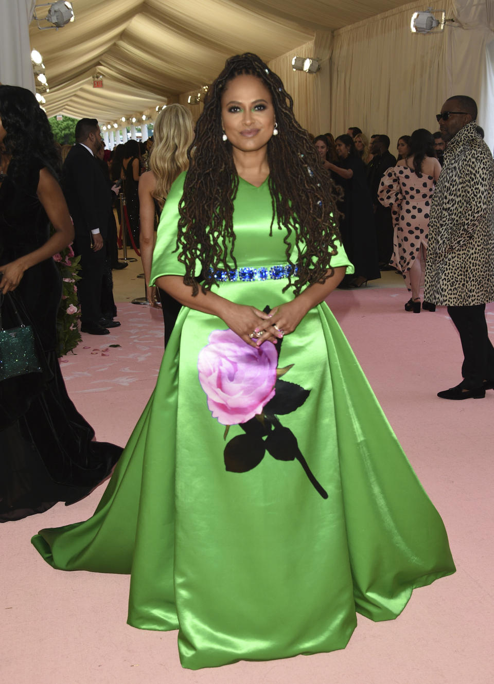 Ava DuVernay attends The Metropolitan Museum of Art’s Costume Institute benefit gala celebrating the opening of the “Camp: Notes on Fashion” in New York in 2019. (Photo: Evan Agostini/Invision/AP, Getty Images)