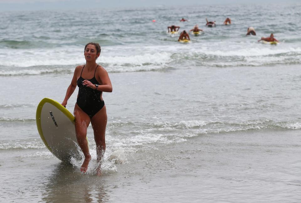 A lifeguard competition among Seacoast guards took place at Ogunquit Beach Aug. 10, 2022.