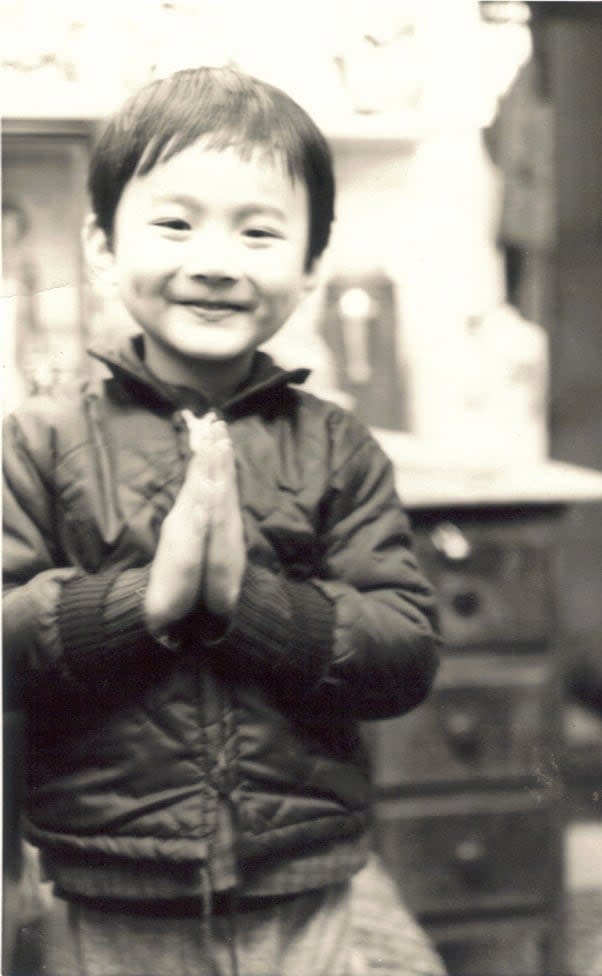 William Yong as a child