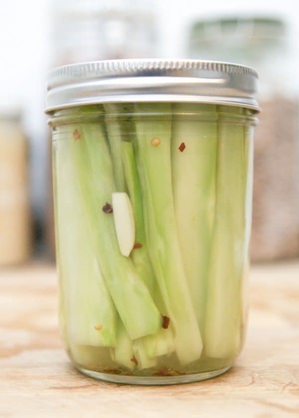 <strong>Get the <a href="http://afuturepresent.com/2011/12/broccoli-stalk-pickles/">Broccoli Stem Pickles recipe from A Future Present</a></strong>