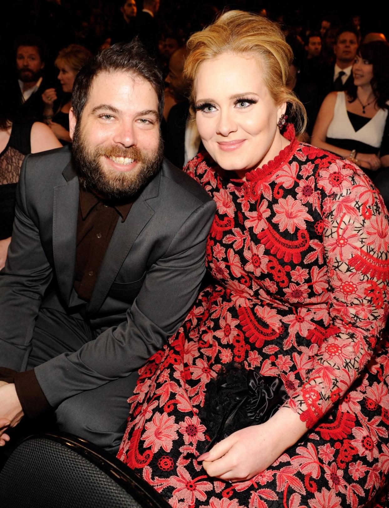 Adele and Simon Konecki