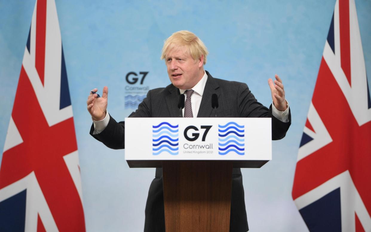 Boris Johnson - Neil Hall/EPA 