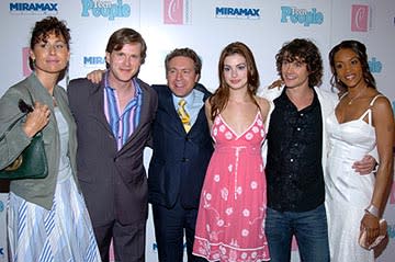 Minnie Driver , Cary Elwes , Tommy O'Haver , Anne Hathaway , Hugh Dancy and Vivica A. Fox at the New York premiere of Miramax's Ella Enchanted