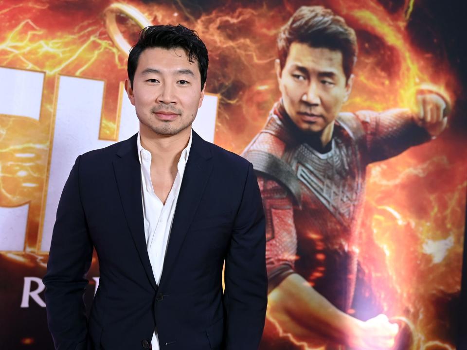 Simu Liu attends the Toronto Premiere of 'Shang-Chi and the Legend of the Ten Rings'