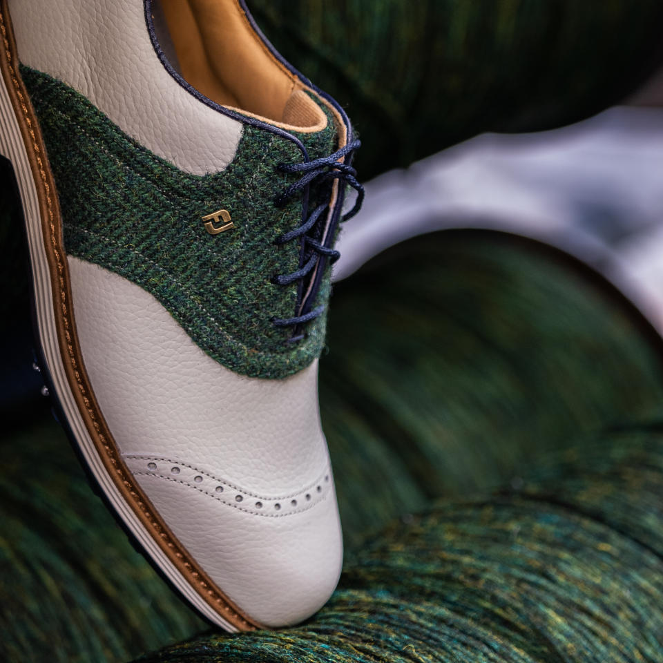 FJ x Harris Tweed Hoylake Premiere shoes