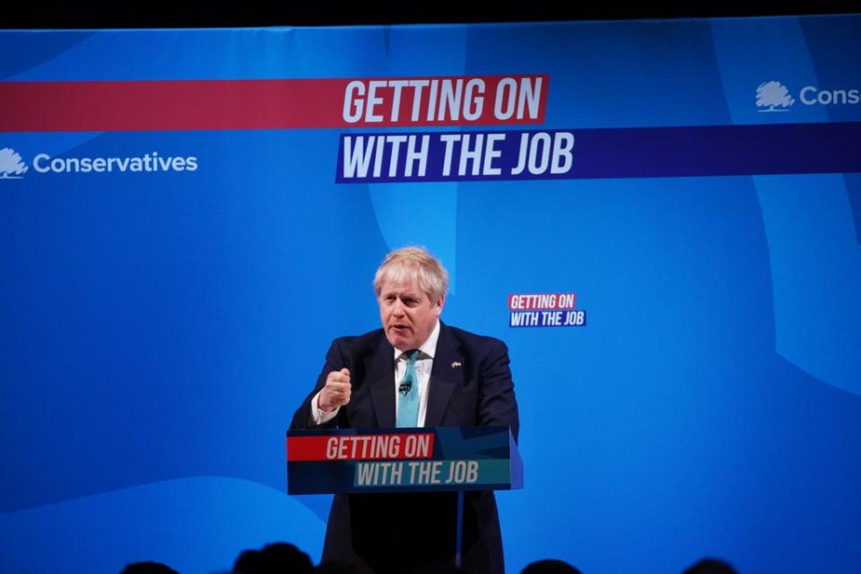 Prime Minister Boris Johnson has been accused of being a threat to national security (Peter Byrne/PA) (PA Wire)