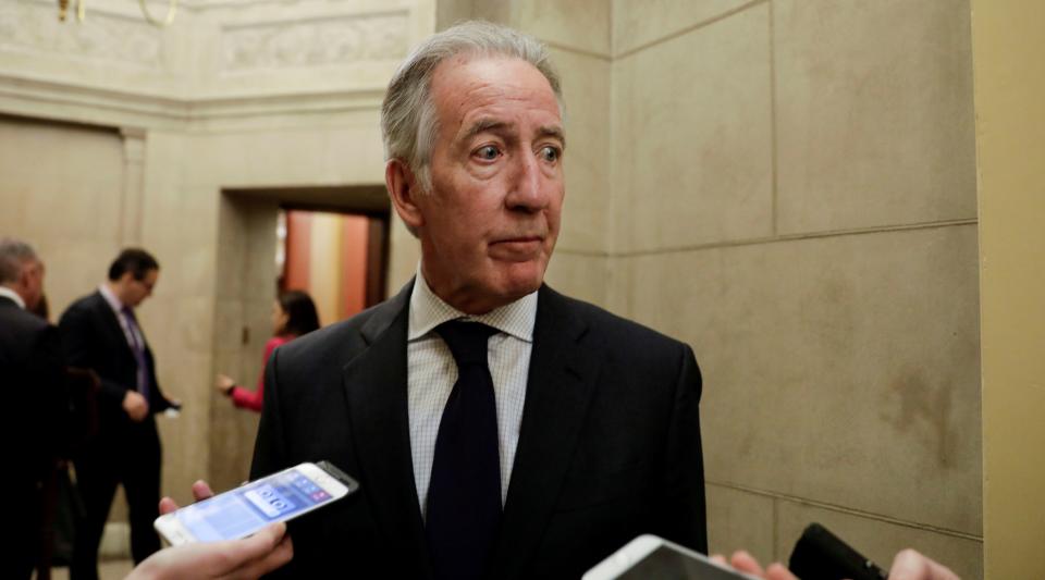 Rep. Richard Neal, chair of the House Ways and Means Committee, talks to reporters about his request to the IRS for copies of President Donald Trump's tax returns in the U.S. Capitol on April 4, 2019. (Photo: Yuri Gripas / Reuters)