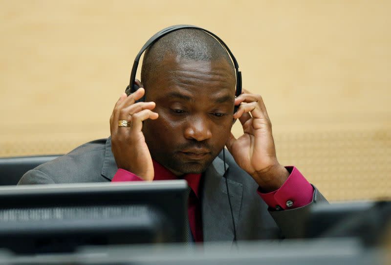 FILE PHOTO: Germain Katanga, a Congolese national, sits in the courtroom of the ICC during the closing statements in the trial against Katanga and Ngudjolo Chui in The Hague