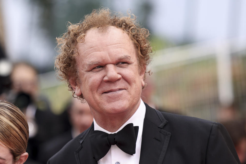 John C. Reilly poses for photographers upon arrival at the opening ceremony and the premiere of the film 'Jeanne du Barry' at the 76th international film festival, Cannes, southern France, Tuesday, May 16, 2023. (Photo by Vianney Le Caer/Invision/AP)