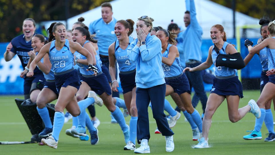 North Carolina needed a nail-biting penalty shootout to beat the Northwestern Wildcats. - Jamie Schwaberow/NCAA Photos/Getty Images