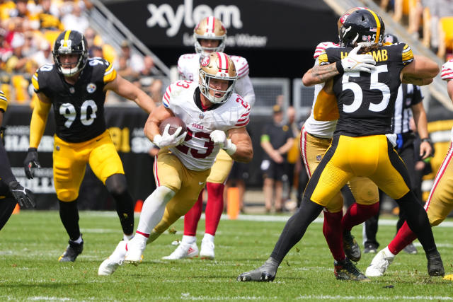 Watch: Brandon Aiyuk's huge block springs Christian McCaffrey's 65-yard TD  run