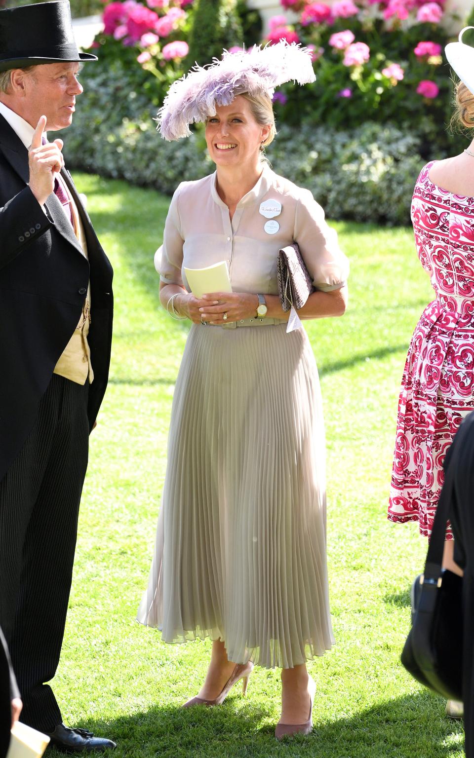 Sophie, Countess of Wessex attends Royal Ascot Day 3 at Ascot Racecourse - Karwai Tang 