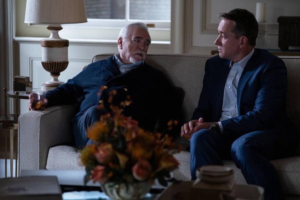 Brian Cox and Matthew Macfadyen in “Succession” - Credit: Courtesy of Macall B. Polay / HBO