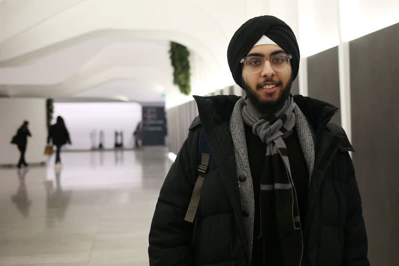 Bhavjeet Singh Kalra, a 21-year-old undergraduate student, in Toronto