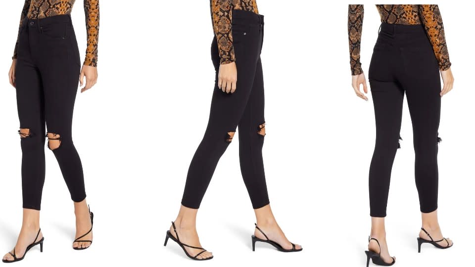 Topshop Jamie High Waist Ripped Skinny Jeans - Nordstrom, $45 (originally $75)