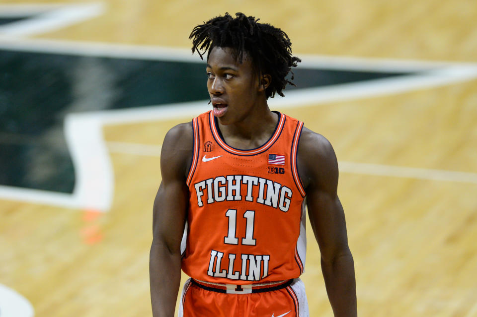 Illinois Fighting Illini guard Ayo Dosunmu