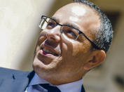 Undated file photo of Malta Prime Minister Joseph Muscat’s former chief of staff Keith Schembri, who was arrested this week for questioning as a person of interest in the October 2017 car-bomb murder of journalist Daphne Caruana Galizia. After languishing for two years, the investigation has moved swiftly since a Maltese businessman was arrested on a private yacht trying to flee Malta last week. The businessman, Yorgen Fenech, provided information about Muscat’s ex-chief of staff, Keith Schembri, reportedly in a bid to win immunity. (AP Photo/str)