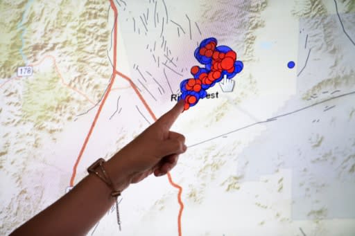 A 7.1-magnitude quake that struck a remote region some 150 miles northeast of Los Angeles was felt throughout the city, prompting Angelenos to evacuate homes, bars, restaurants and movie theaters