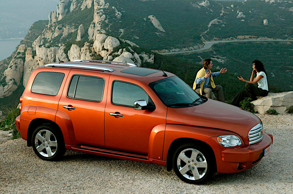 <p>In yet another attempt to give the world a retro model, Lutz pushed forward the HHR against similar <strong>opposition</strong> from GM as he had experienced at Chrysler with the PT Cruiser. The two cars looked similar, which could partly be because <strong>Bryan Nesbitt</strong> (born 1969) was involved with both, though Lutz has said that Nesbitt was brought in to develop the design of an existing concept.</p><p>Though not a great success, the HHR at least lasted longer than the earlier SSR, remaining in production until 2011.</p>