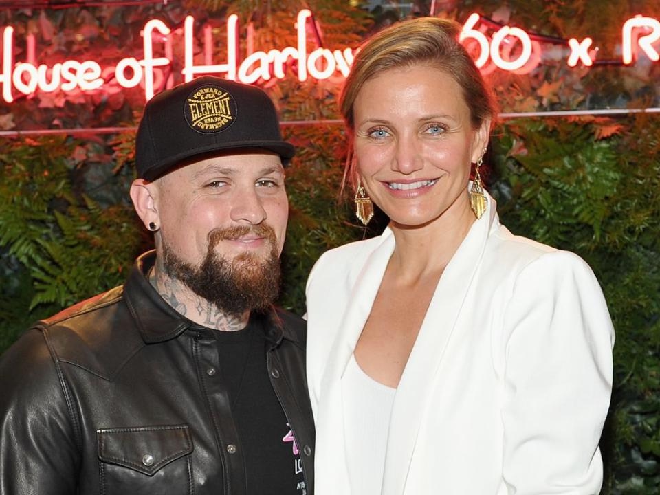 Benji Madden soll seine Ehefrau Cameron Diaz bei ihrem Comeback unterstützen. (Bild: Donato Sardella/Getty Images for REVOLVE)