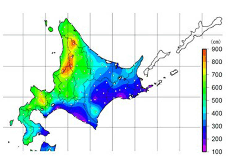 資料來源：氣象廳札幌管區氣象台